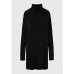 Funky Buddha Γυναικείο Πλεκτό Φόρεμα (FBL012-100-13-BLACK)