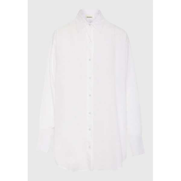 Funky Buddha Viscose Πουκάμισο Μακρυμάνικο Γυναικείο (FBL012-101-05-WHITE)