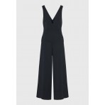 Funky Buddha Striped Ολόσωμη Φόρμα Γυναικεία (FBL012-101-12-NAVY)