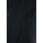 Funky Buddha Striped Ολόσωμη Φόρμα Γυναικεία (FBL012-101-12-NAVY)