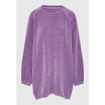 Funky Buddha Γυναικείο Πλεκτό Φόρεμα (FBL012-101-13-ORCHID-MIST)