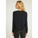 Funky Buddha Μπλούζα Με Λαιμόκοψη Γυναικεία (FBL012-102-07-BLACK)