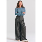 Funky Buddha Μπλούζα Με Λαιμόκοψη Γυναικεία (FBL012-102-07-INDIAN-TEAL)