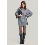 Funky Buddha Φόρεμα (FBL012-102-13-GREY)