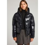 Funky Buddha Γυναικείο Φουσκωτό Τζάκετ (FBL012-103-01-BLACK)
