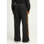 Funky Buddha Wide Leg Παντελόνι Φόρμας Γυναικείο (FBL012-103-02-BLACK)
