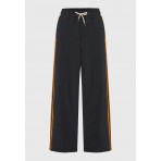 Funky Buddha Wide Leg Παντελόνι Φόρμας Γυναικείο (FBL012-103-02-BLACK)