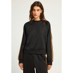 Funky Buddha Μπλούζα Με Λαιμόκοψη Γυναικεία (FBL012-103-06-BLACK)