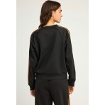 Funky Buddha Μπλούζα Με Λαιμόκοψη Γυναικεία (FBL012-103-06-BLACK)