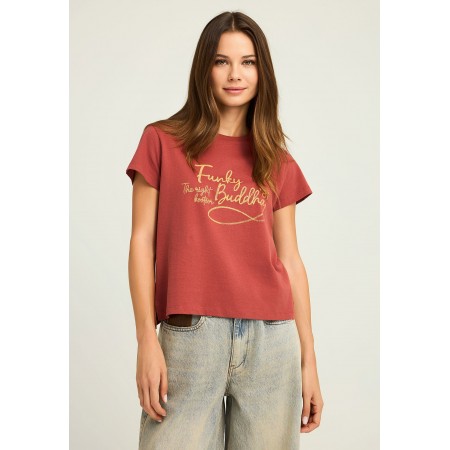 Funky Buddha Graphic T-Shirt Γυναικείο 