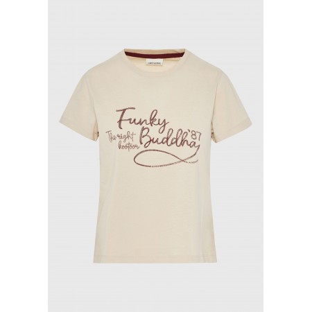 Funky Buddha Graphic T-Shirt Γυναικείο 