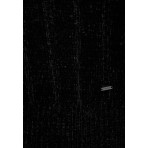 Funky Buddha Γυναικεία Πλεκτή Μακρυμάνικη Μπλούζα Μαύρη