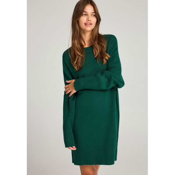 Funky Buddha Knitted Φόρεμα Mini Γυναικείο (FBL012-104-13-DEEP-EMERALD)