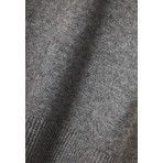 Funky Buddha Γυναικείο Πλεκτό Φόρεμα Γκρι