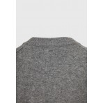 Funky Buddha Γυναικείο Πλεκτό Φόρεμα Γκρι