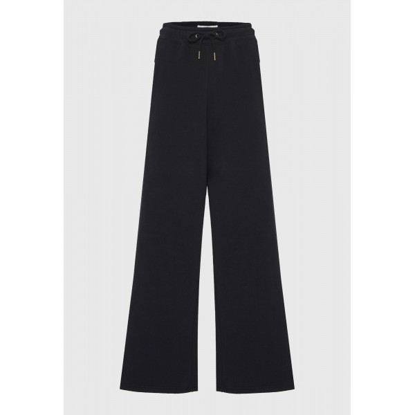 Funky Buddha Flare Fit Παντελόνι Φόρμας Γυναικείο (FBL012-105-02-BLACK)