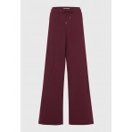 Funky Buddha Γυναικείο Αθλητικό Παντελόνι (FBL012-105-02-MERLOT)