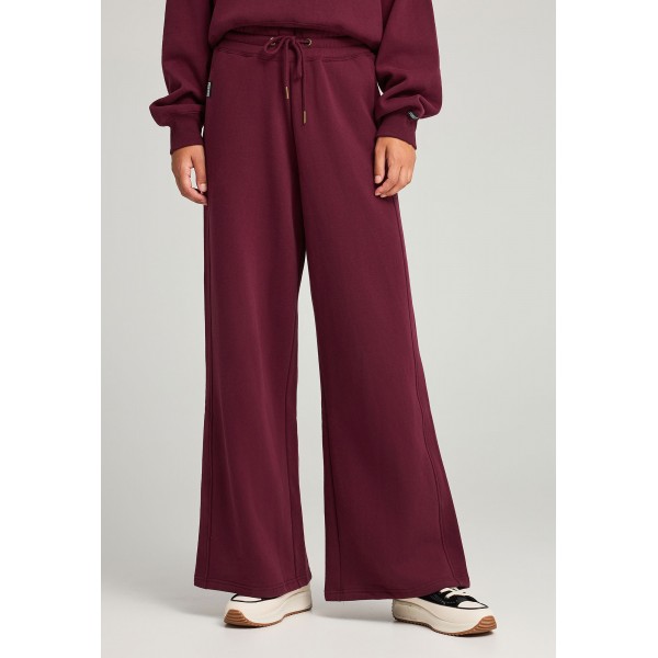 Funky Buddha Flare Fit Παντελόνι Φόρμας Γυναικείο (FBL012-105-02-MERLOT)