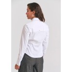 Funky Buddha Πουκάμισο Μακρυμάνικο Γυναικείο (FBL012-105-05-WHITE)