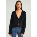 Funky Buddha Ζακέτα Χωρίς Κουκούλα (FBL012-105-09-BLACK)