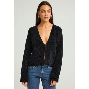 Funky Buddha Ζακέτα Χωρίς Κουκούλα (FBL012-105-09-BLACK)