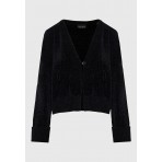 Funky Buddha Ζακέτα Χωρίς Κουκούλα (FBL012-105-09-BLACK)