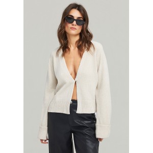 Funky Buddha Ζακέτα Χωρίς Κουκούλα (FBL012-105-09-CLOUD-CREAM)