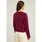 Funky Buddha Ζακέτα Χωρίς Κουκούλα (FBL012-105-09-SANGRIA)