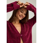 Funky Buddha Ζακέτα Χωρίς Κουκούλα (FBL012-105-09-SANGRIA)