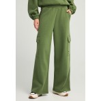 Funky Buddha Cargo Παντελόνι Φόρμας Γυναικείο (FBL012-106-02-KHAKI)