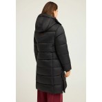 Funky Buddha Γυναικείο Φουσκωτό Τζάκετ (FBL012-107-01-BLACK)