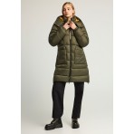 Funky Buddha Γυναικείο Φουσκωτό Τζάκετ (FBL012-107-01-DUSTY-OLIVE)