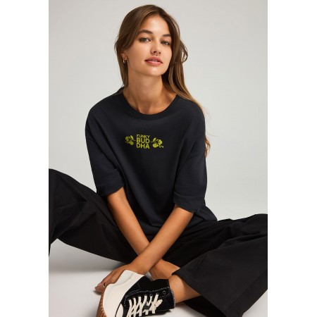 Funky Buddha Respect Nature Print T-Shirt Γυναικείο 