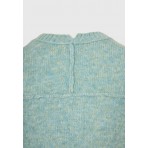 Funky Buddha Γυναικείο Πλεκτό Με Λαιμόκοψη (FBL012-108-09-SAGE-GREEN)