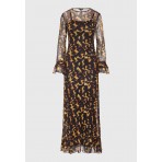 Funky Buddha Animal Print Φόρεμα Maxi Γυναικείο (FBL012-108-13-MULTI)