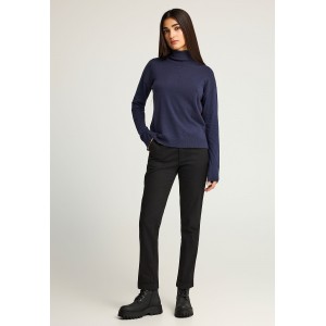 Funky Buddha Turn-Up Παντελόνι Chino Γυναικείο (FBL012-109-02-BLACK)