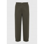 Funky Buddha Turn-Up Παντελόνι Chino Γυναικείο (FBL012-109-02-DUSTY-OLIVE)