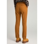 Funky Buddha Turn-Up Παντελόνι Chino Γυναικείο (FBL012-109-02-HAZELNUT)