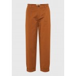 Funky Buddha Turn-Up Παντελόνι Chino Γυναικείο (FBL012-109-02-HAZELNUT)