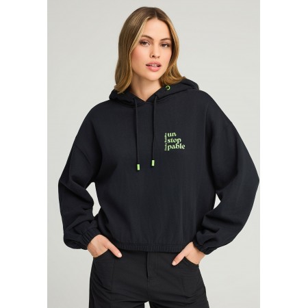 Funky Buddha Printed Hoodie Γυναικείο 