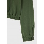 Funky Buddha Printed Hoodie Γυναικείο (FBL012-109-06-KHAKI)