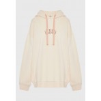 Funky Buddha Print On The Back Hoodie Γυναικείο (FBL012-110-06-CHALK)