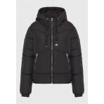 Funky Buddha Γυναικείο Φουσκωτό Τζάκετ (FBL012-111-01-BLACK)