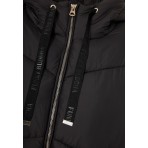 Funky Buddha Γυναικείο Φουσκωτό Τζάκετ (FBL012-111-01-BLACK)