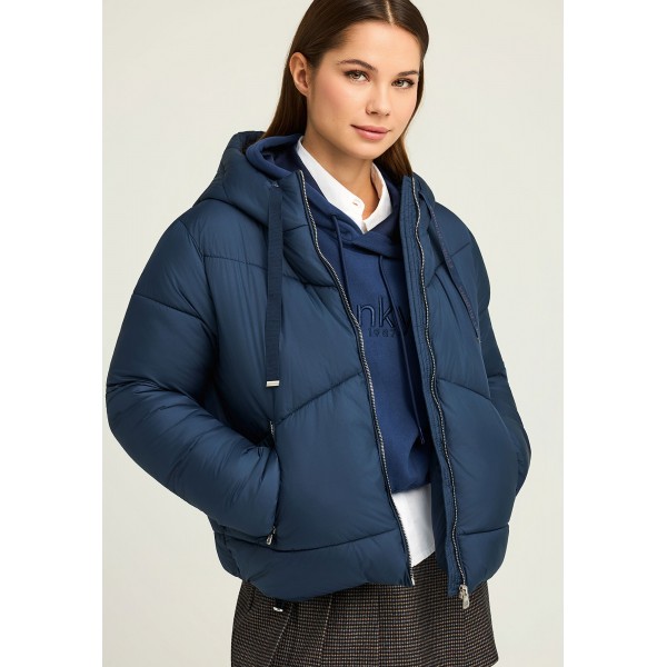 Funky Buddha Μπουφάν Puffer Γυναικείο (FBL012-111-01-INK)