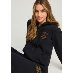 Funky Buddha Print Παντελόνι Φόρμας Γυναικείο (FBL012-111-02-BLACK)