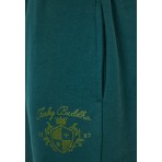 Funky Buddha Print Παντελόνι Φόρμας Γυναικείο (FBL012-111-02-DEEP-EMERALD)