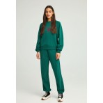Funky Buddha Print Παντελόνι Φόρμας Γυναικείο (FBL012-111-02-DEEP-EMERALD)