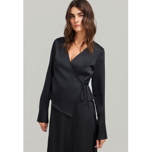 Funky Buddha Γυναικεία Μπλούζα Με Μακρύ Μανίκι (FBL012-111-07-BLACK)