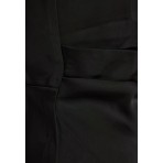 Funky Buddha Γυναικεία Μακρυμάνικη Μπλούζα Κρουαζέ Μαύρη